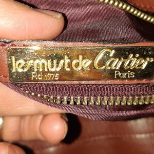 Vintage Cartier travel bag